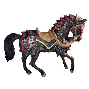 2012 Schleich Armored Horse Figure Am Limes 69 D-73527 Schw Gmund
